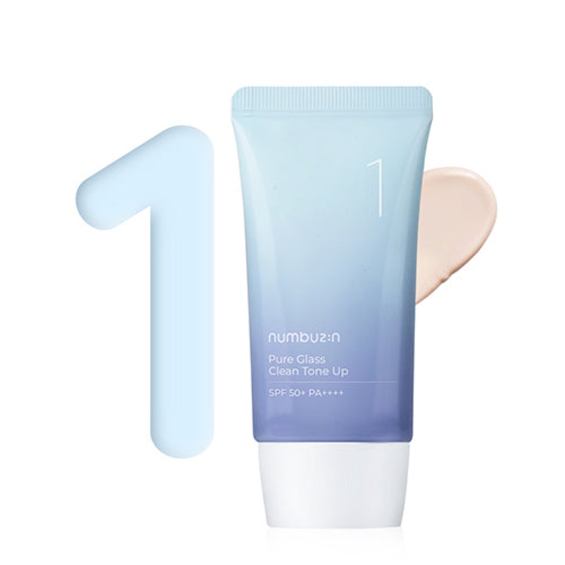 numbuzin No.1 Pure Glass Clean Tone Up SPF50+ PA++++ 50ml