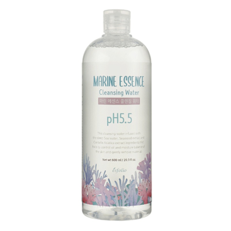 esfolio pH 5.5 Marine Essence Cleansing Water 600ml