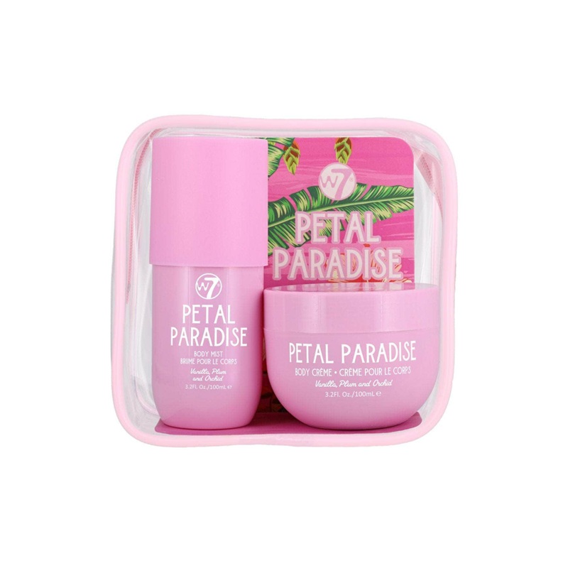 W7 Body Mist & Body Creme Set 100ml Petal Paradise