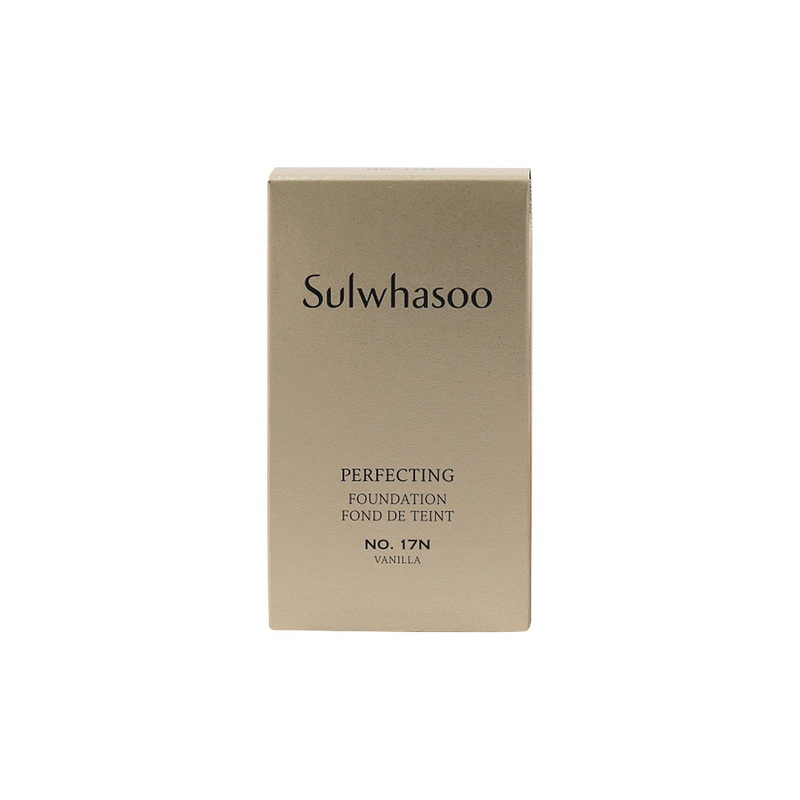 Sulwhasoo Perfecting Foundation SPF17/PA+ 35ml (3 shades) 17N Vanilla