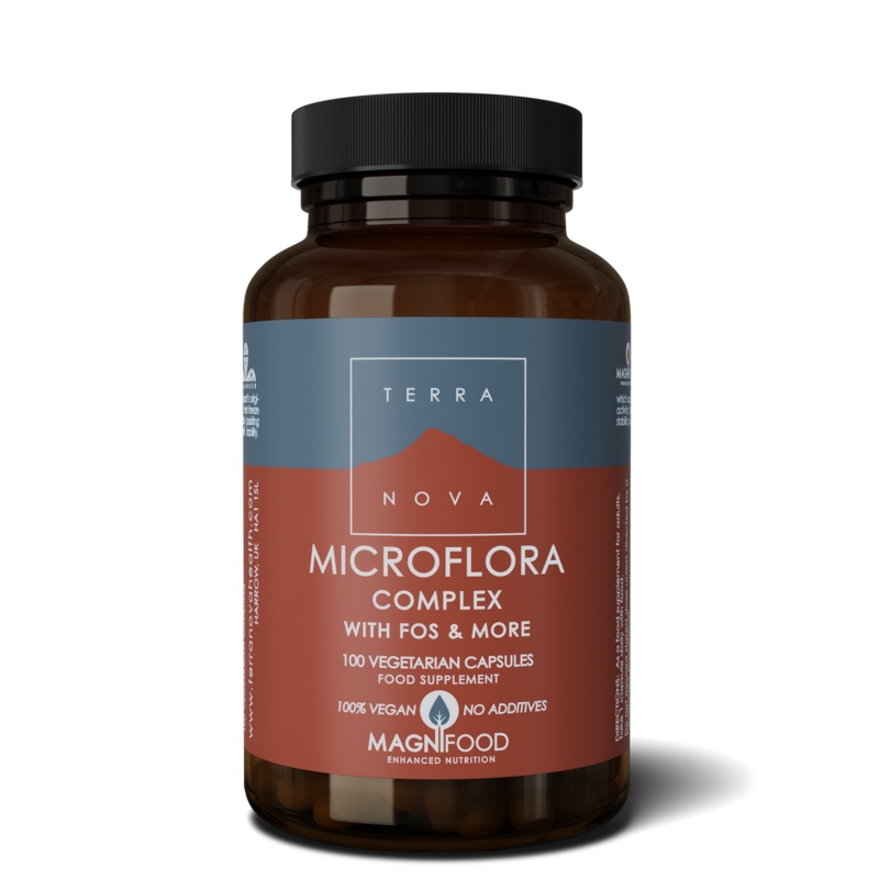 Microflora Complex With FOS and more 100 capsules