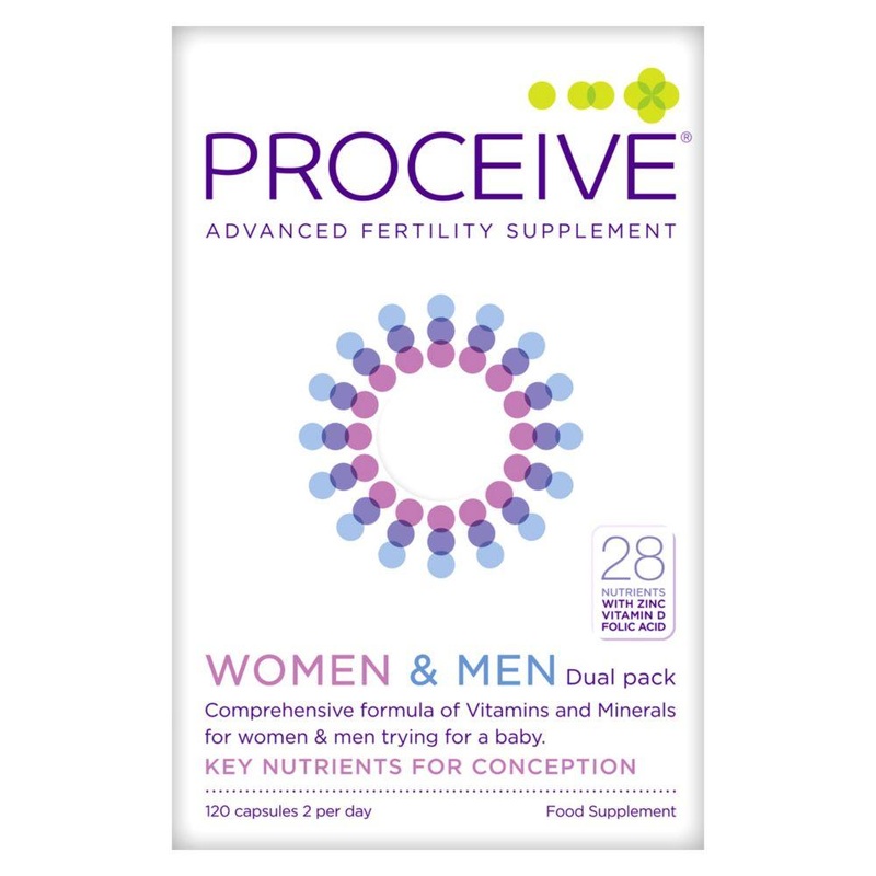 Advanced Fertility Supplement Women & Men Dual Pack – 120 Capsules