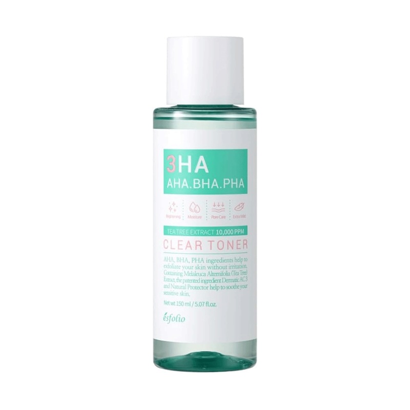 esfolio 3HA Clear Toner 150ml