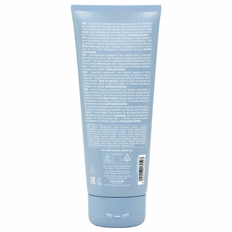 Shampoo Alfaparf Milano SEMI DI LINO 200 ml