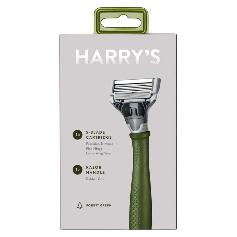 Truman Razor + Blade – Forest Green