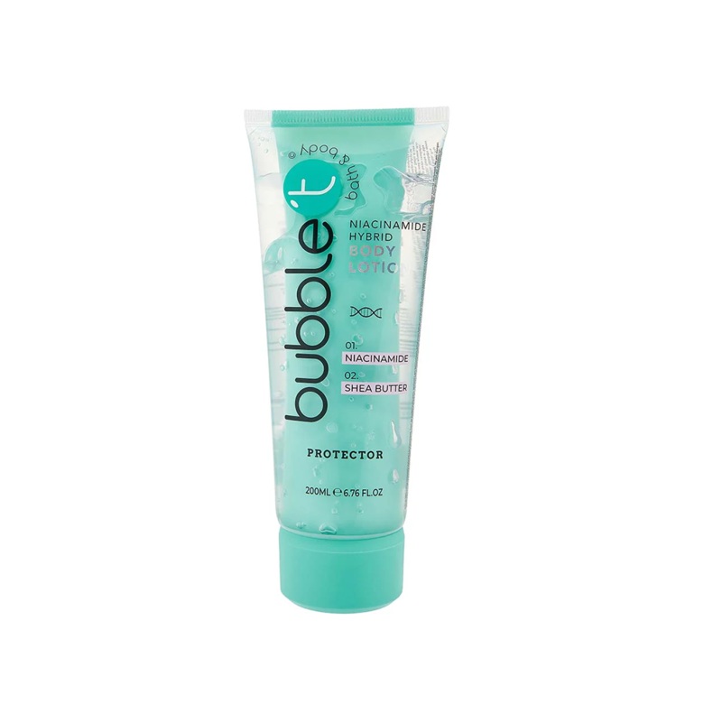 bubble t Body Lotion Protector Niacinamide Hybrid