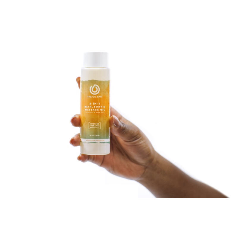 Amber Tonka Bean 3-in-1 Bath, Body & Massage Oil 125 ML