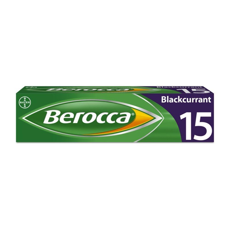 Blackcurrant Energy Vitamin 15 Tablets