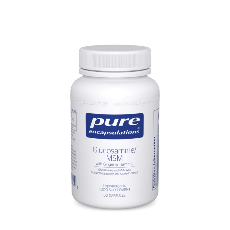 Glucosamine MSM with Ginger & Turmeric 60 Capsules