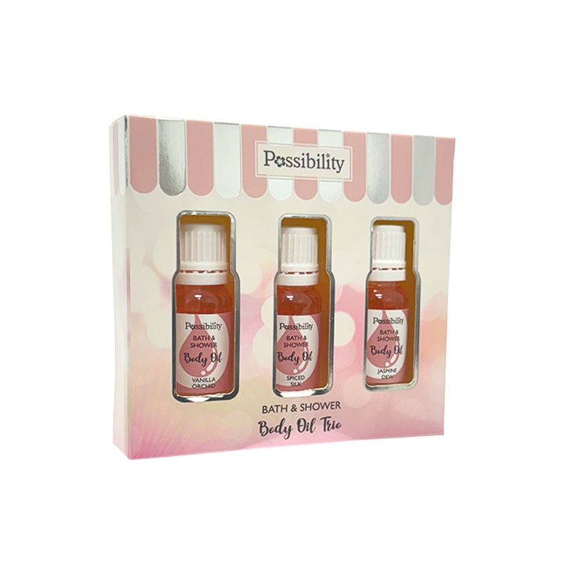Possibility Bath Shower Body Oil Trio Set