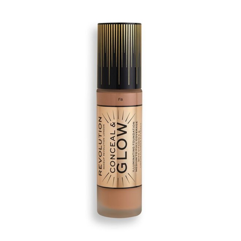 Revolution Conceal & Glow Foundation F7 – Tester