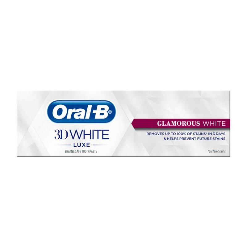 3D White Luxe Glamorous White Toothpaste 75Ml