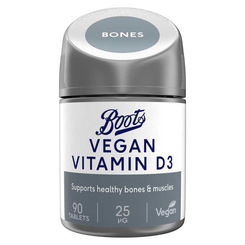 Vegan Vitamin D3 25g 90 Tablets (3 Month Supply)