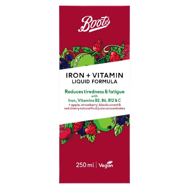 Iron + Vitamin Liquid Formula, 250Ml