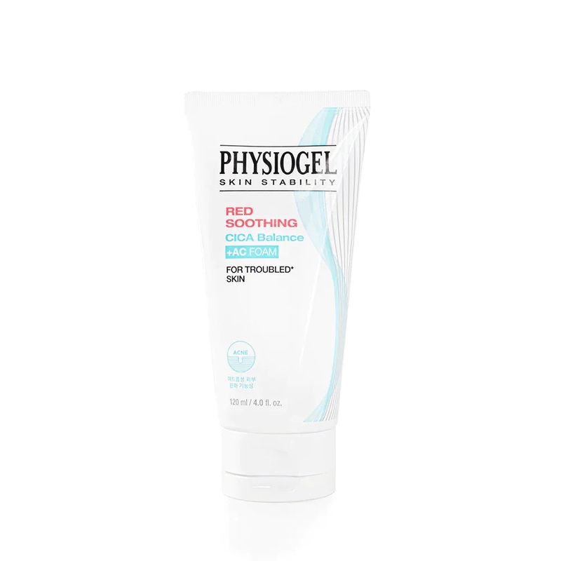 PHYSIOGEL Red Soothing Cica Balance +AC Cleansing Foam 120ml