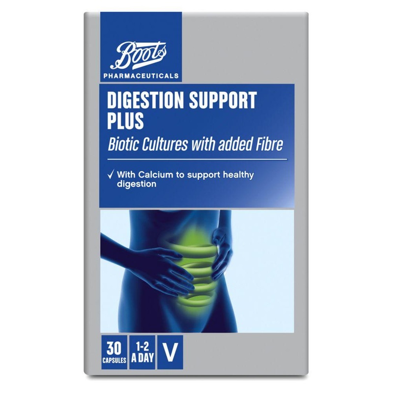 Digestion Support Biotic Cultures + Calcium – 30 Capsules