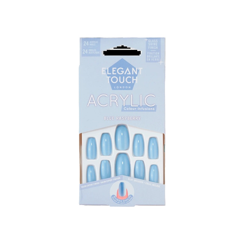 Elegant Touch Acrylic Colour Infusions False Nails