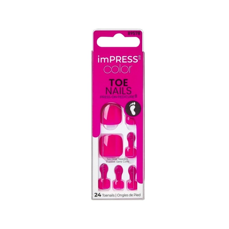 Kiss Impress ToeNails Almost There 89578