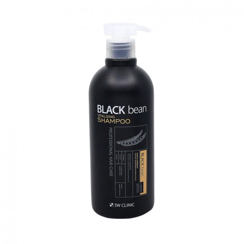3W CLINIC Black Bean Vitalizing Shampoo 500ml