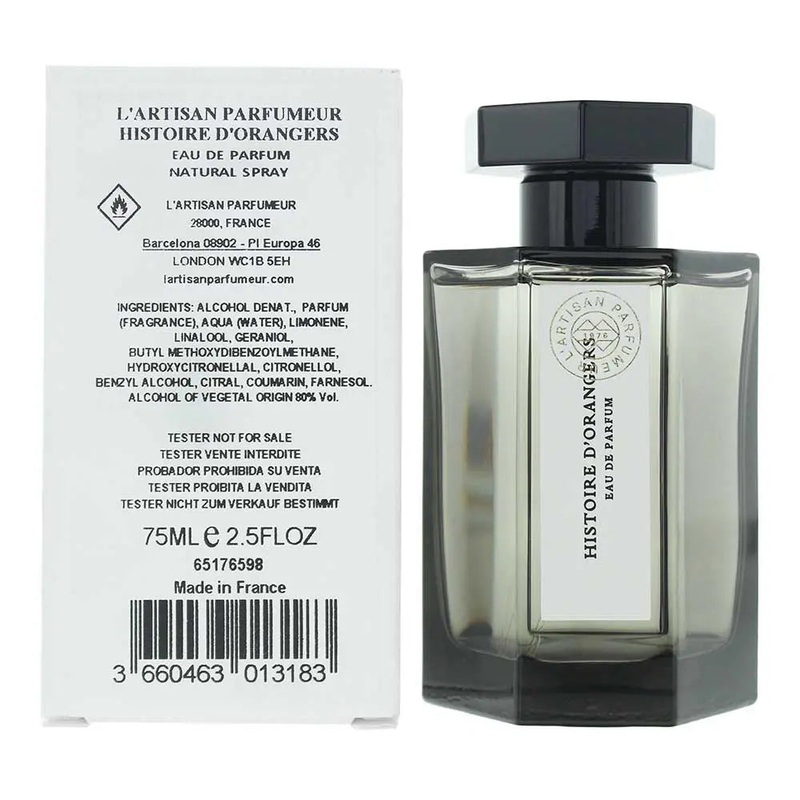 L’artisan Parfumeur Histoire D’orangers Tester Eau de Parfum 100ml