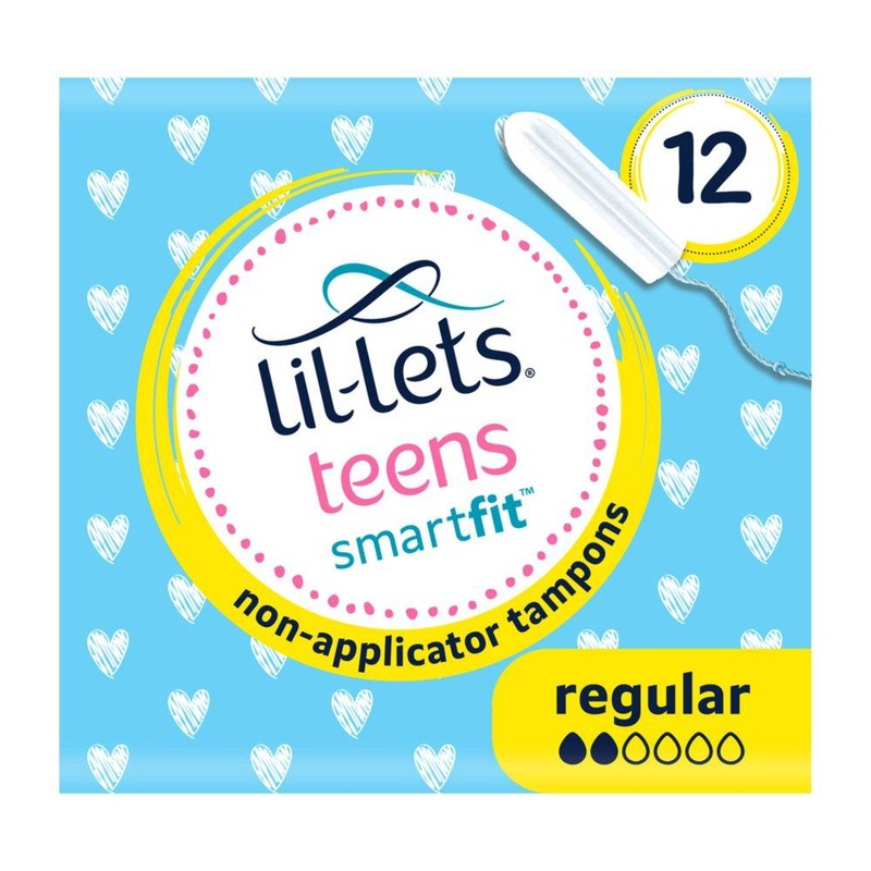 Teens Smartfit Non-Applicator Tampons  Regular  12 Pack
