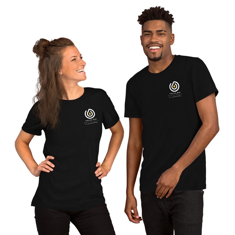 The Oil Bar Short-Sleeve Unisex T-Shirt Black XS