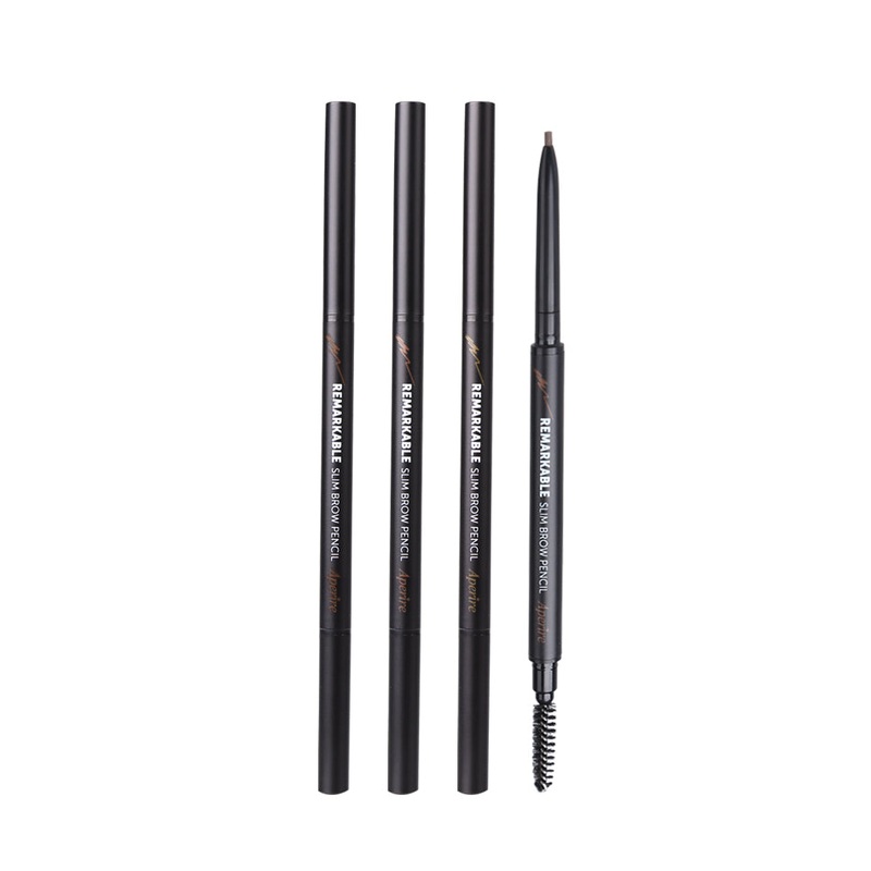 Aperire Remarkable Slim Brow Pencil 0.08g – 3 Colors Gray Brown
