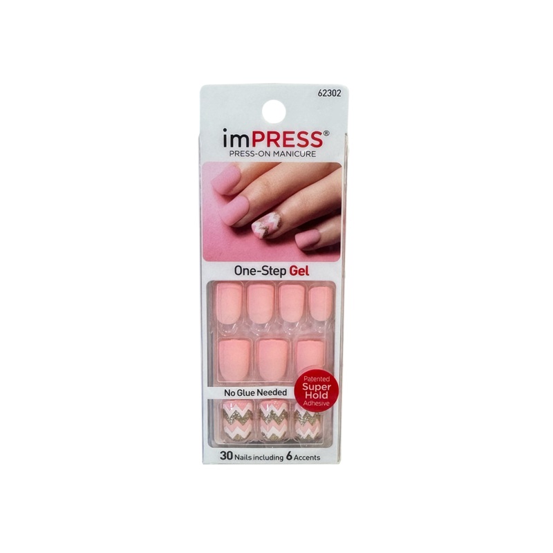 Kiss Design Nails 63202 Pink Zig Zag
