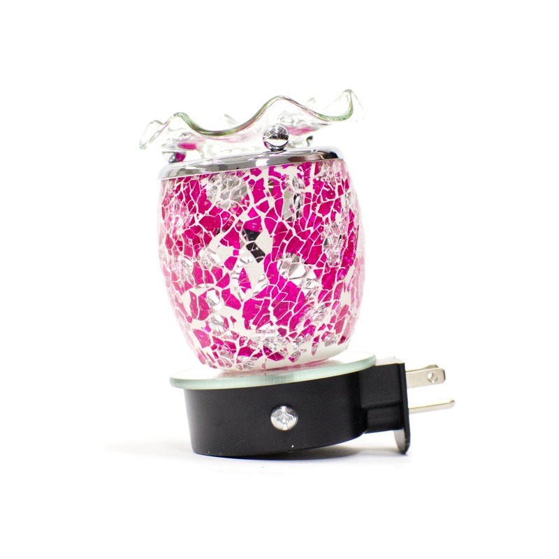 Plug-in Burner:  Pink Mosaic