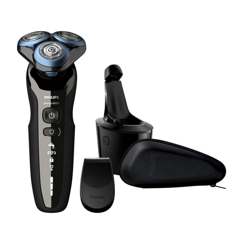 Series 6000 Wet & Dry MenS Electric Shaver With Precision Trimmer And Smartclean