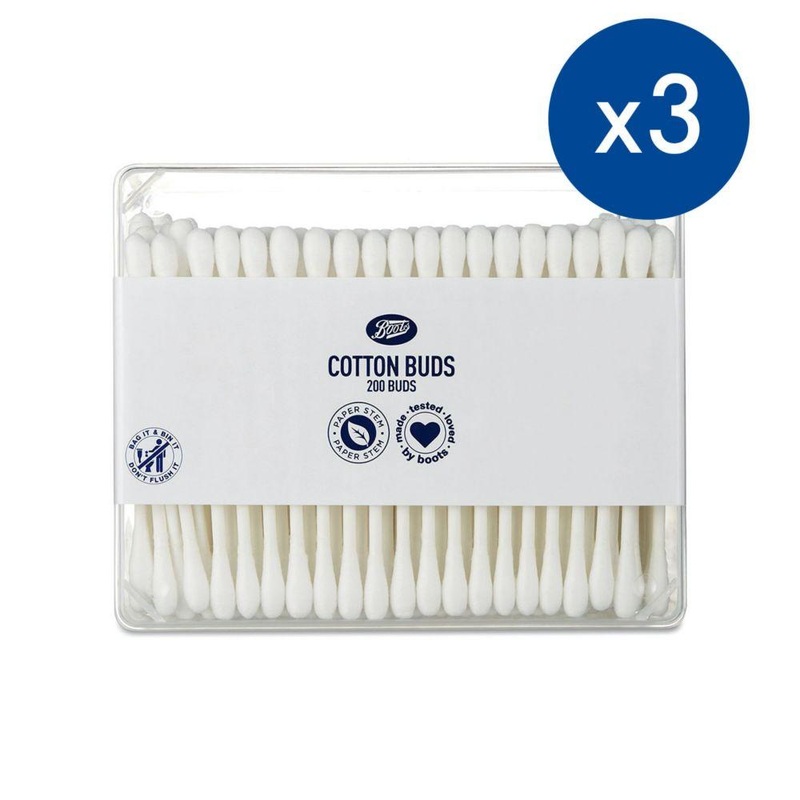 Cotton Buds Round Tip 200