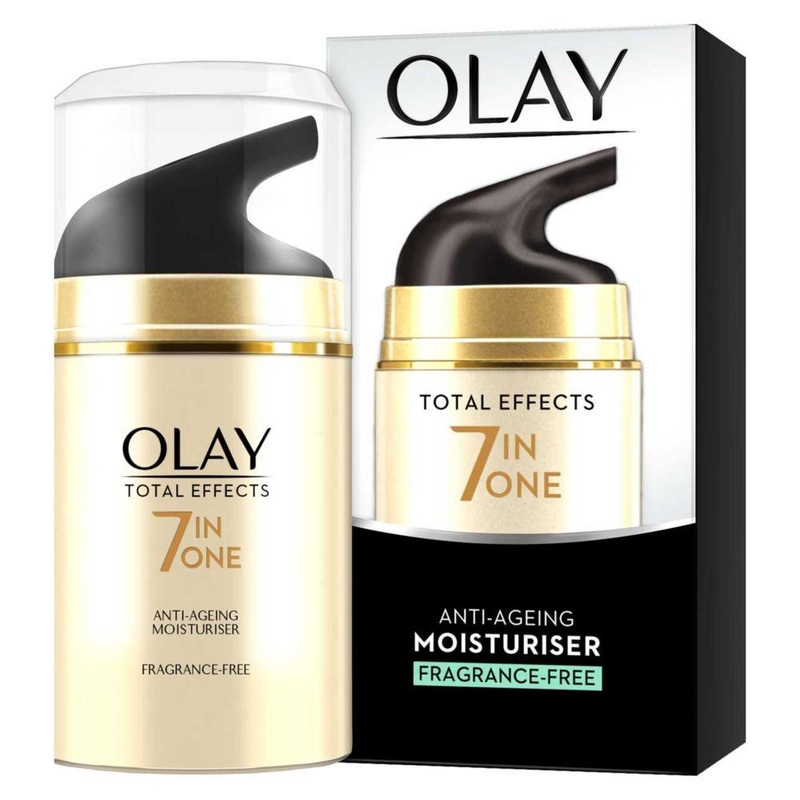 Total Effects Anti-Ageing 7In1 Fragrance Free Moisturiser 50Ml