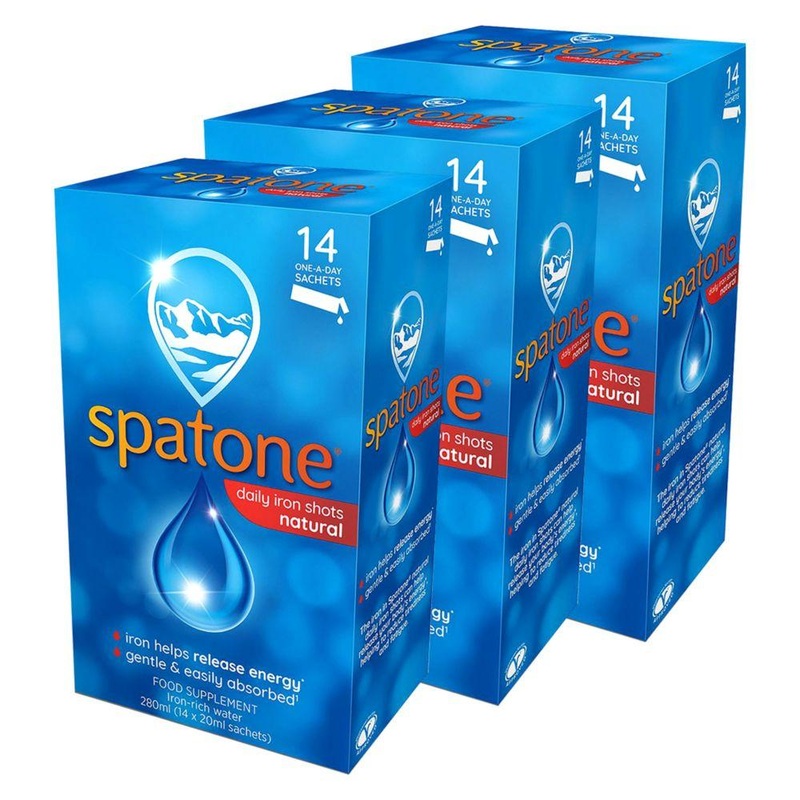 Original 42 Day Bundle: 3 X Spatone Daily Iron Shots 14S