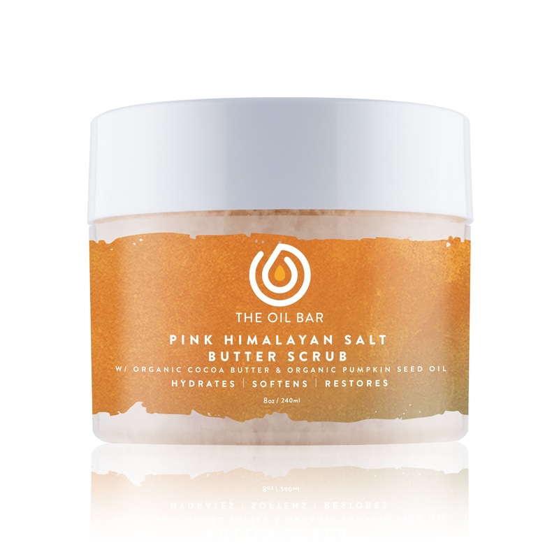 Agave Lime Pink Himalayan Salt Butter Scrub 8oz