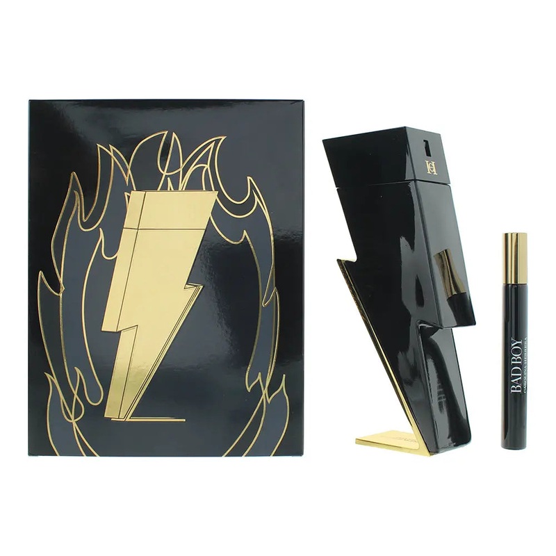 Carolina Herrera Bad Boy 2 Piece Gift Set: Eau de Toilette 100ml – Eau de Toilet