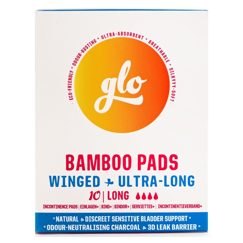 Bamboo Pads For Sensitive Bladder – Long 10 units