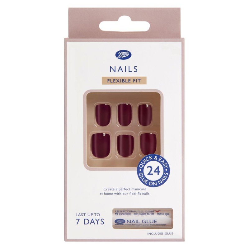 Artificial Nails – Oxblood