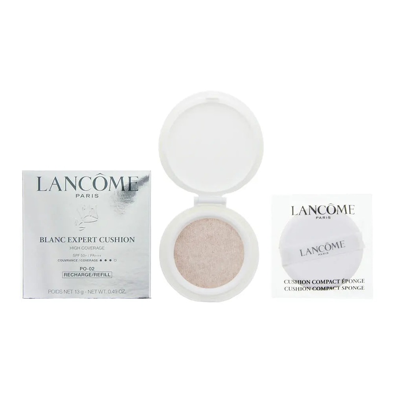 Lancme Blanc Expert Cushion High Coverage SPF 50+ / PA+++ Refill PO-02 Foundation 13g