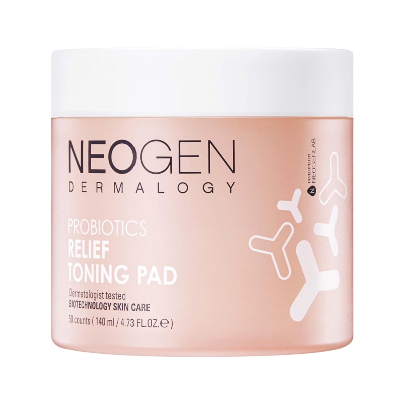 NEOGEN Probiotics Relief Toning Pads 140ml (50 Sheets)