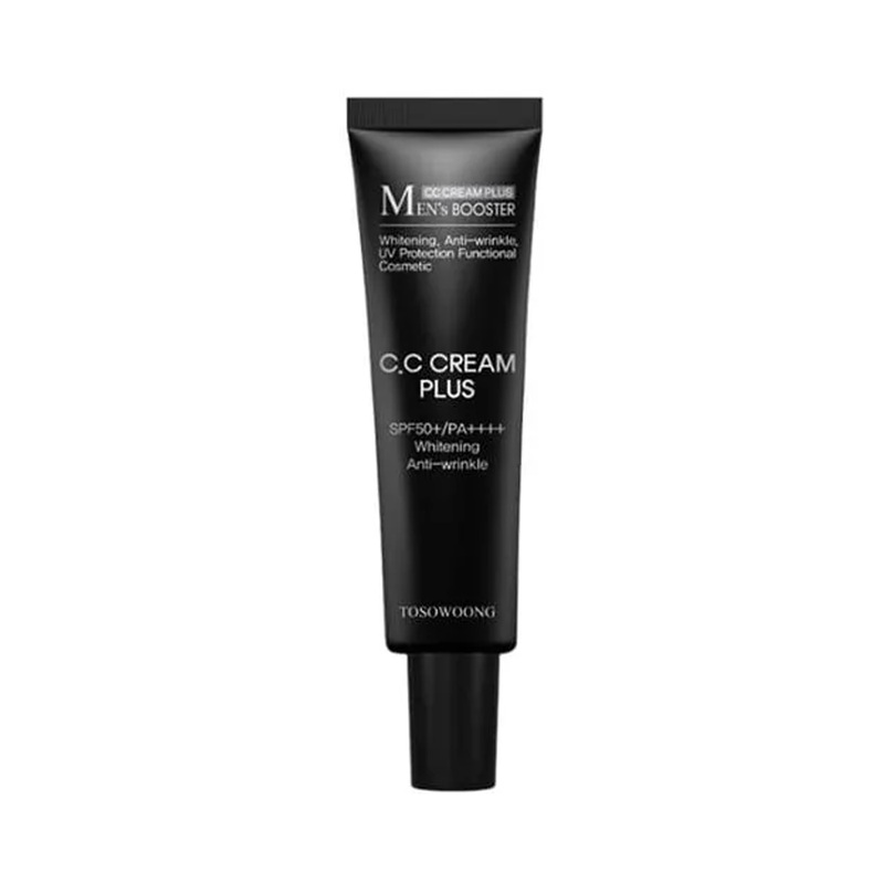 TOSOWOONG Men’s Booster CC Cream Plus SPF 50+ PA++++ 30ml