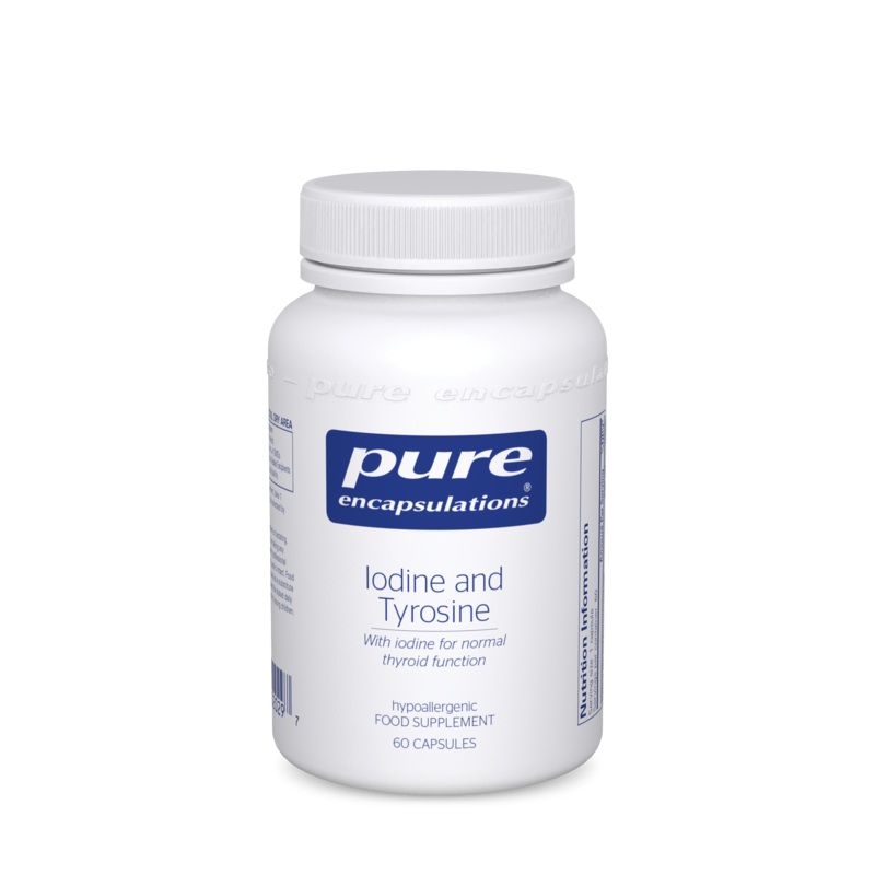 Iodine + Tyrosine 60 Capsules