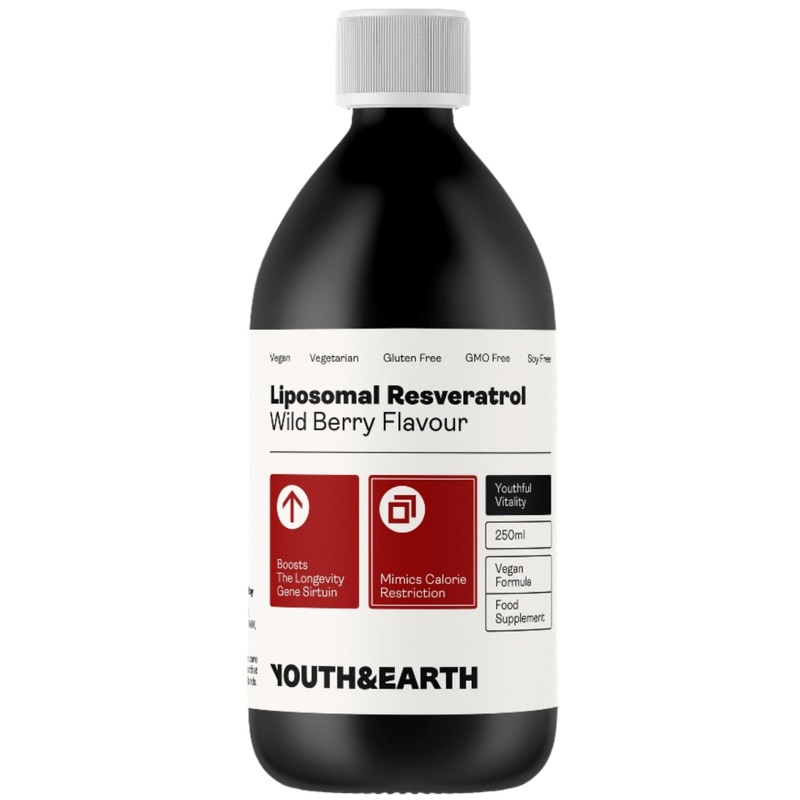 Liposomal Resveratrol 200mg – Wild Berry Flavour 250ml
