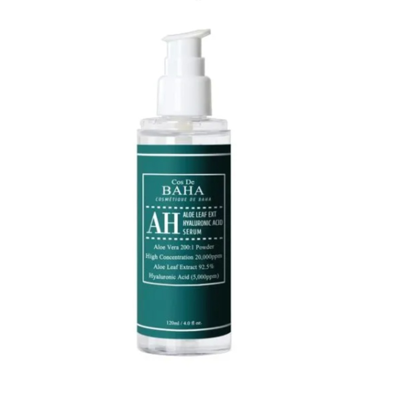 Cos De BAHA AH Aloe Leaf Ext Hyaluronic Acid Serum 120ml