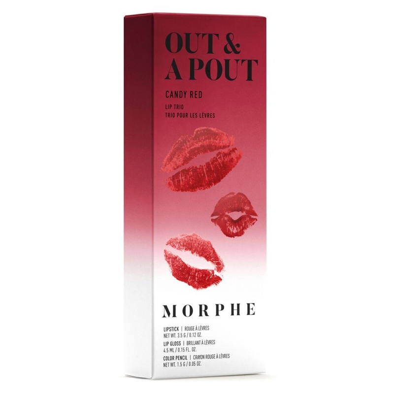 Out & A Pout Lip Trio Set – Candy Red