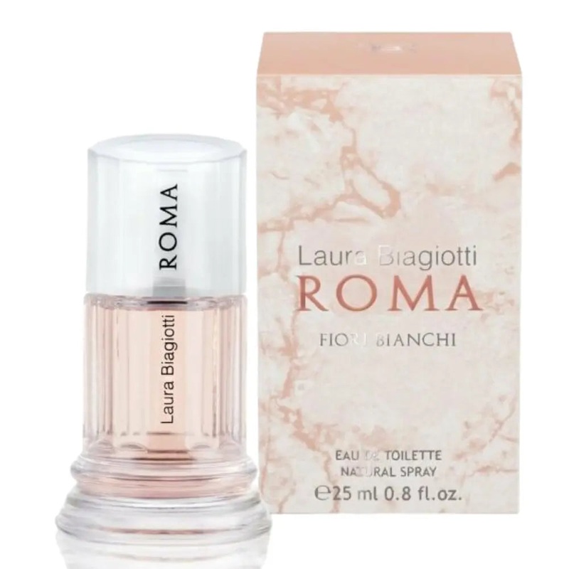 Laura Biagiotti Roma Fiori Bianchi Eau De Toilette 25ml