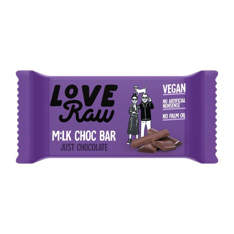 Vegan Milk Chocolate Just Chocolate Bar – 30G