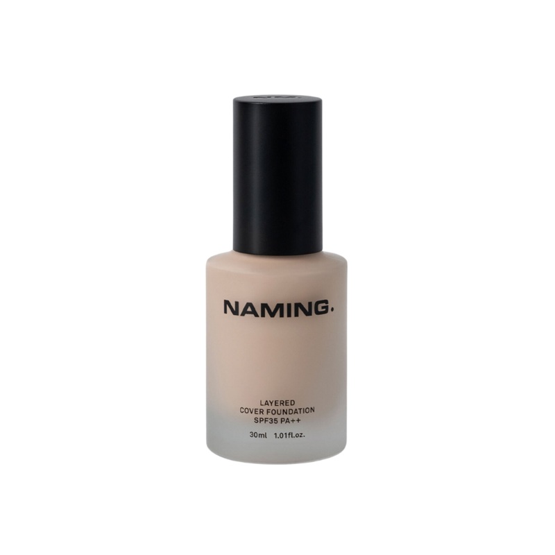 NAMING Layered Cover Foundation SPF 35 PA++ 30ml – 6 Colors 17Y LIGHT PORCELAIN