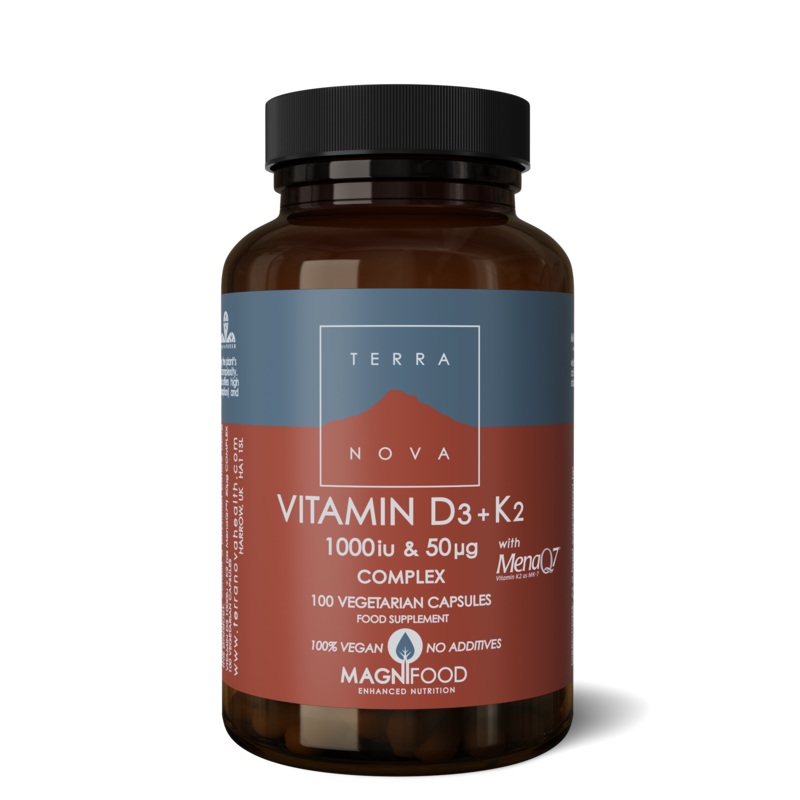 D3 1,000IU K2 50g Complex 100 capsules