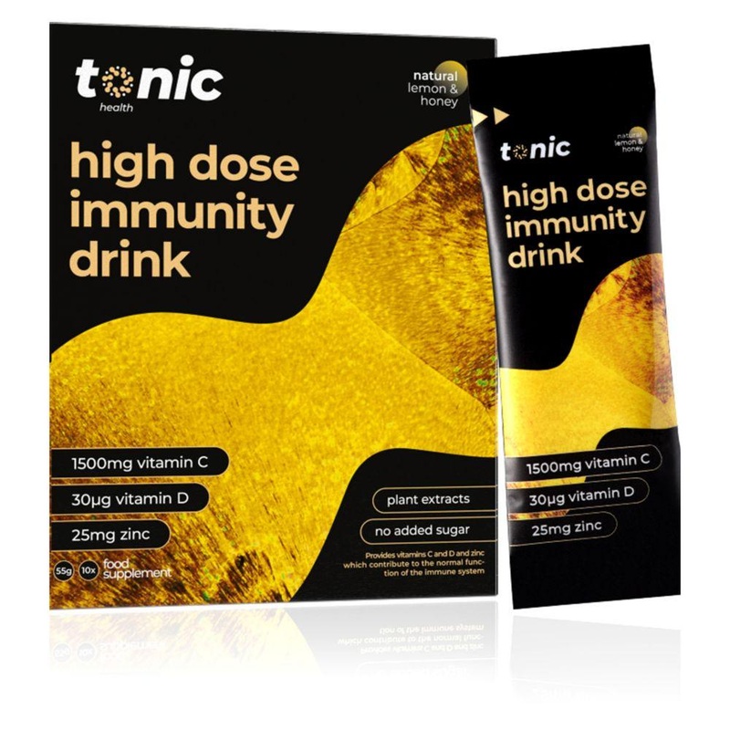 Lemon & Honey Sachets With Vitamins C, D And Zinc – 10