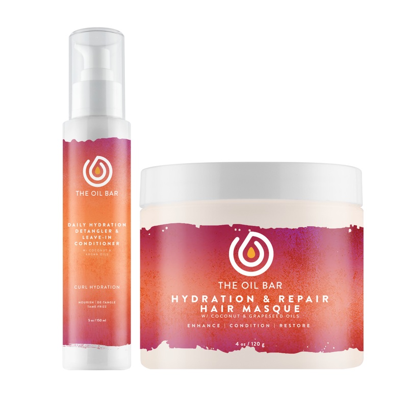 Daily Hydration Leave-In Conditioner & Repair Hair Masque (2 pack)